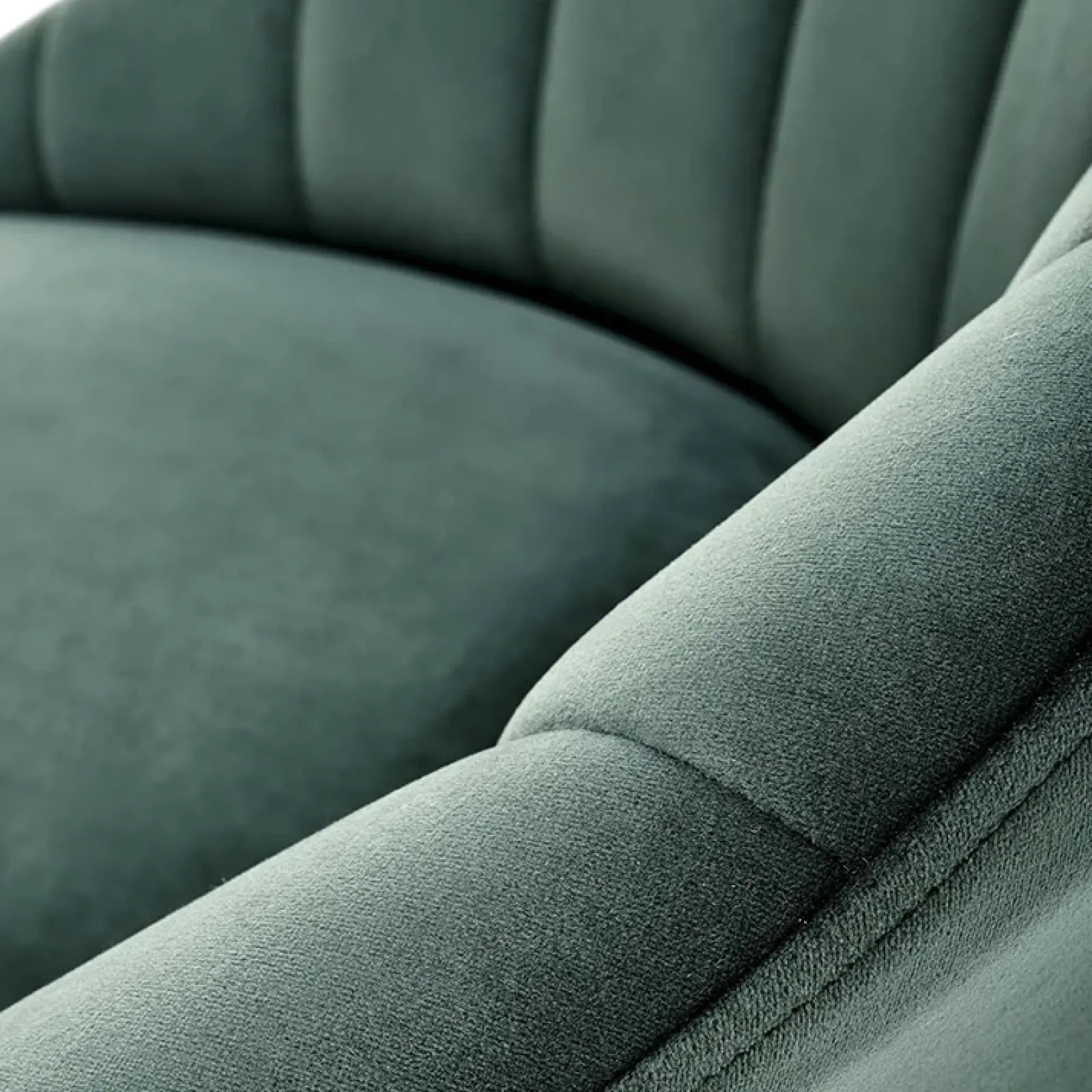 Garnero Arredamenti Sgabelli-Set 2 sgabelli moderni in velluto verde scuro oro Darko