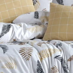 Garnero Arredamenti Copripiumini|Copripiumini-Set copripiumino matrimoniale oversize e federe 240x260cm beige Ingrid