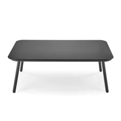 Garnero Arredamenti Salotto Da Giardino-Set da giardino divano, poltrona, tavolino in vetro grigio Dalian