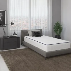 Garnero Arredamenti Materassi A Molle|Materassi A Molle-Set materasso singolo con rete a doghe 90x200cm Elisir Gihome®