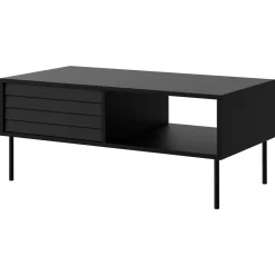 Garnero Arredamenti Set Mobili Soggiorno Completo-Set mobili soggiorno completo moderno nero Wild Nero Opaco