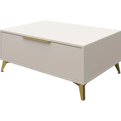 Garnero Arredamenti Set Mobili Soggiorno Completo-Set mobili soggiorno completo beige frontali serigrafati Miriam 1