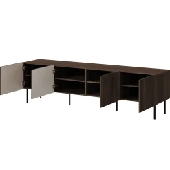 Garnero Arredamenti Set Mobili Soggiorno Completo-Set mobili soggiorno completo noce cannettato Gabiot