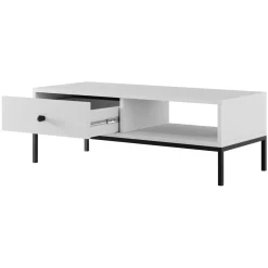 Garnero Arredamenti Set Mobili Soggiorno Completo-Set mobili soggiorno completo design moderno bianco Pollon 2 Bianco Opaco