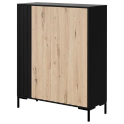 Garnero Arredamenti Set Mobili Soggiorno Completo-Set mobili soggiorno completo rovere nero Duble