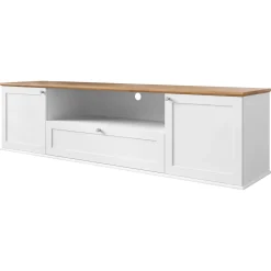 Garnero Arredamenti Set Mobili Soggiorno Completo-Set mobili soggiorno completo moderno bianco rovere Relaxio