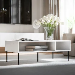 Garnero Arredamenti Set Mobili Soggiorno Completo-Set mobili soggiorno completo Stark 2 Bianco Opaco