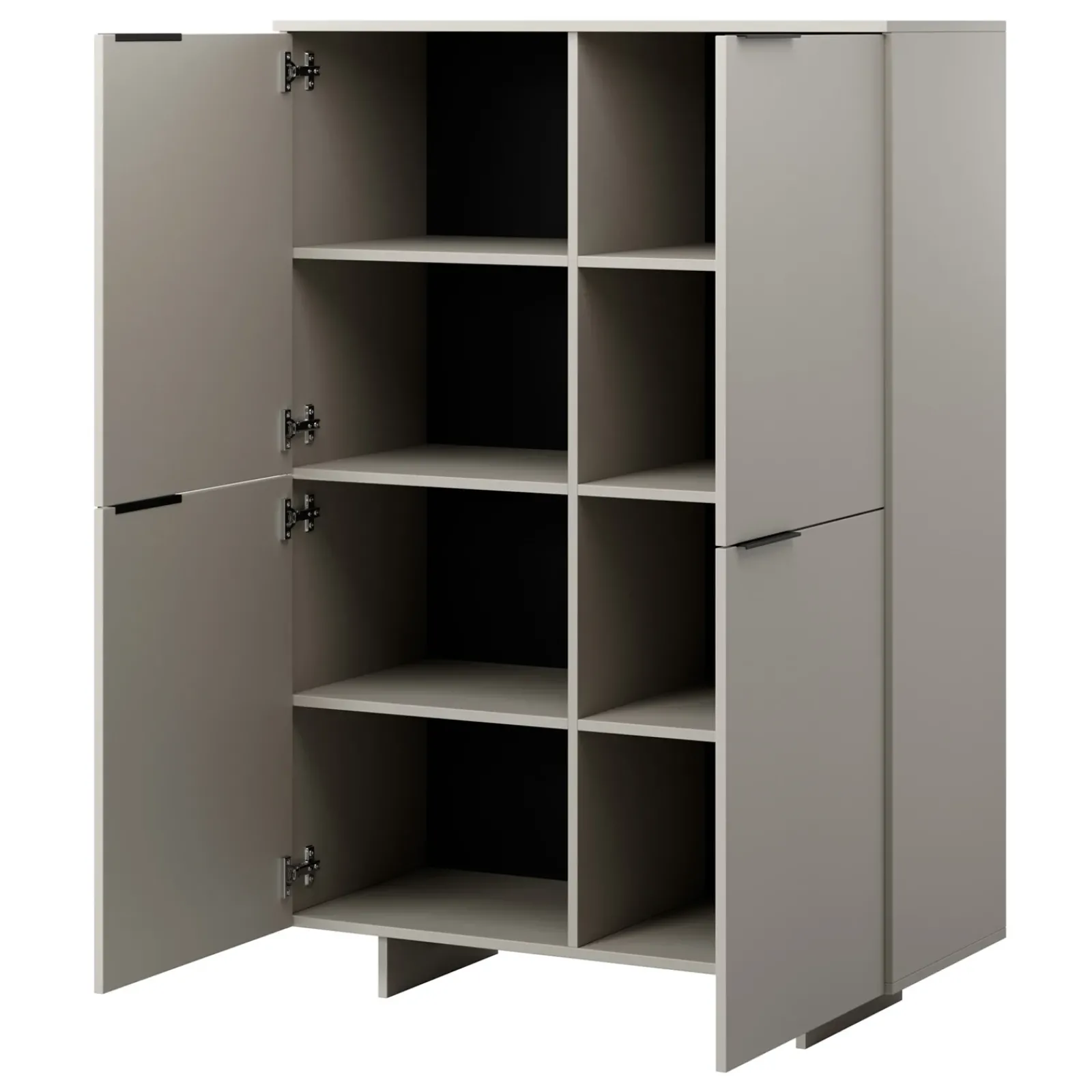 Garnero Arredamenti Set Mobili Soggiorno Completo-Set mobili soggiorno completo grigio Stone