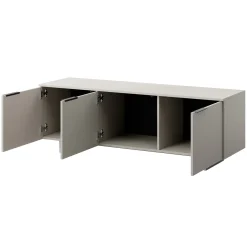 Garnero Arredamenti Set Mobili Soggiorno Completo-Set mobili soggiorno completo grigio Stone