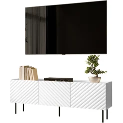 Garnero Arredamenti Set Mobili Soggiorno Completo-Set mobili soggiorno completo bianco Daniele Bianco Opaco