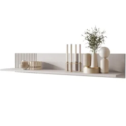 Garnero Arredamenti Set Mobili Soggiorno Completo-Set mobili soggiorno completo con frontali cannettati beige Ziggy 4