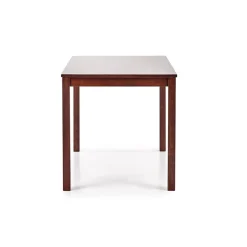 Garnero Arredamenti Set Tavolo Con Sedie|Tavoli In Legno-Set tavolo moderno 110x72cm + 4 sedie rovere scuro Lunelle