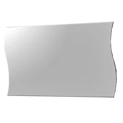 Garnero Arredamenti Specchio Per Bagno|Specchi-Specchiera 110x60cm bianco lucido Sea Gihome®