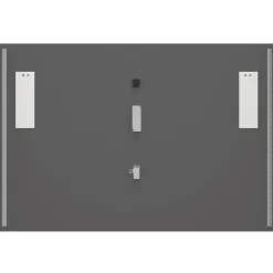 Garnero Arredamenti Specchi|Specchi-Specchio da parete retroilluminato 120x80cm Recto