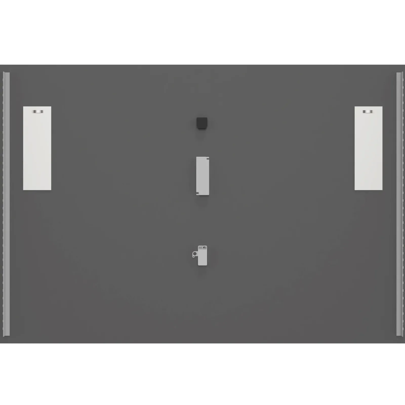 Garnero Arredamenti Specchi|Specchi-Specchio da parete retroilluminato 120x80cm Recto