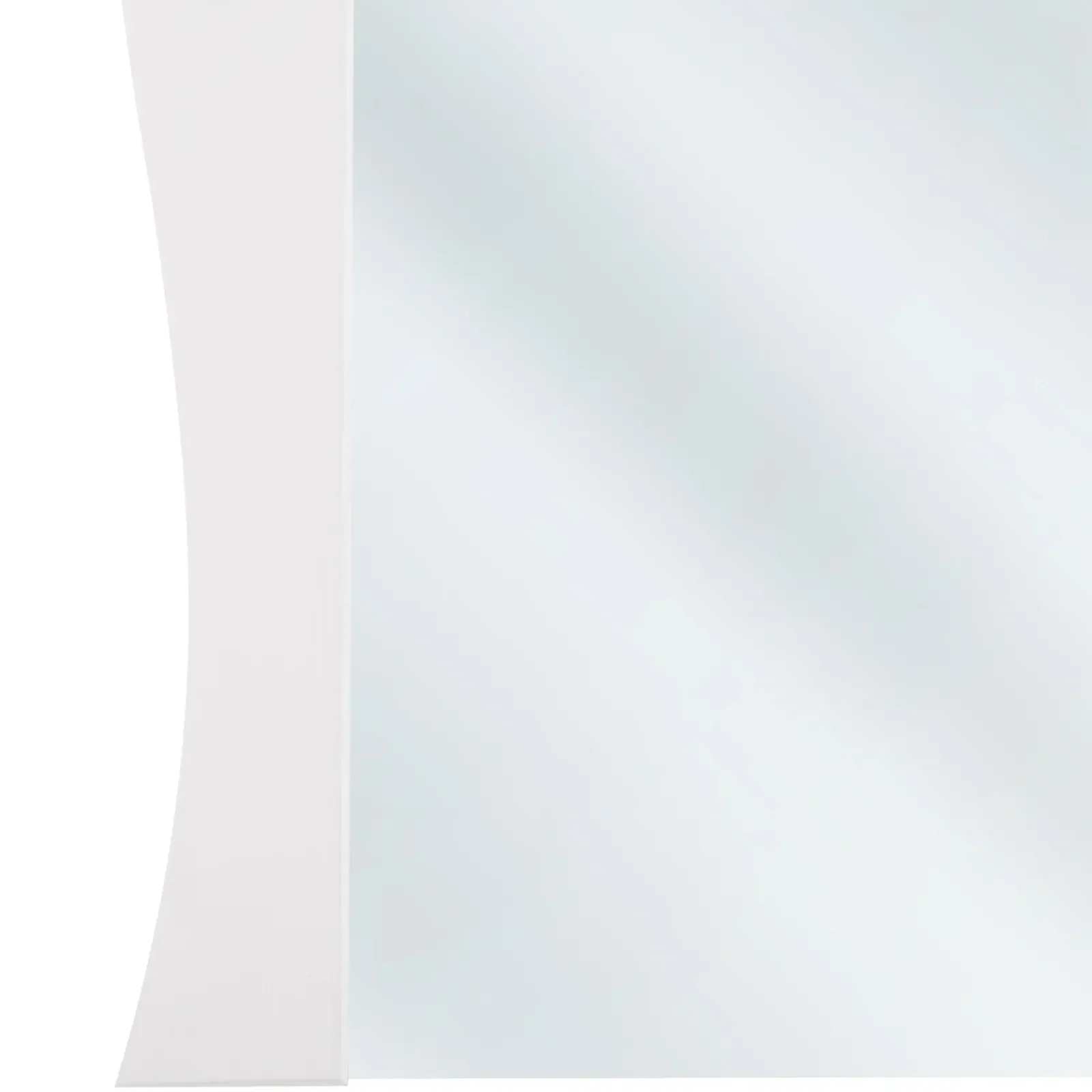 Garnero Arredamenti Specchi|Specchi-Specchio da parete 60x80cm bianco Brigit