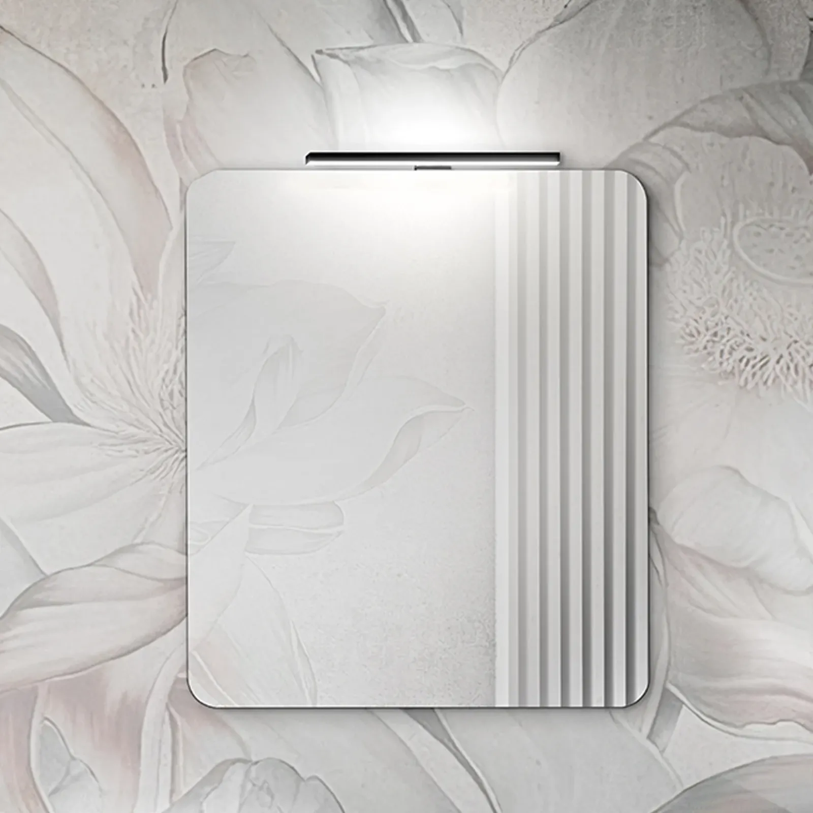 Garnero Arredamenti Specchio Per Bagno|Specchi-Specchio da parete 60x70cm Skin