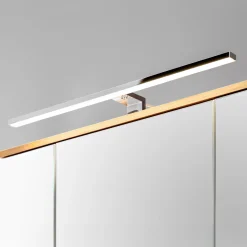 Garnero Arredamenti Specchi|Specchi-Specchio mobile contenitore 94x72cm 3 ante bianco rovere Dual