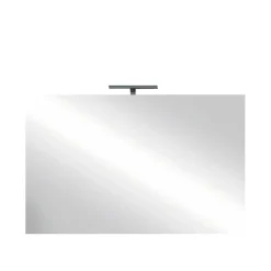 Garnero Arredamenti Specchio Per Bagno|Specchi-Specchio 100x75cm moderno con un LED vetro Premier
