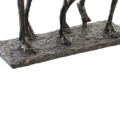 Garnero Arredamenti Decorazioni E Statue-Statua da tavolo Famiglia design 26x33cm effetto rame Serio