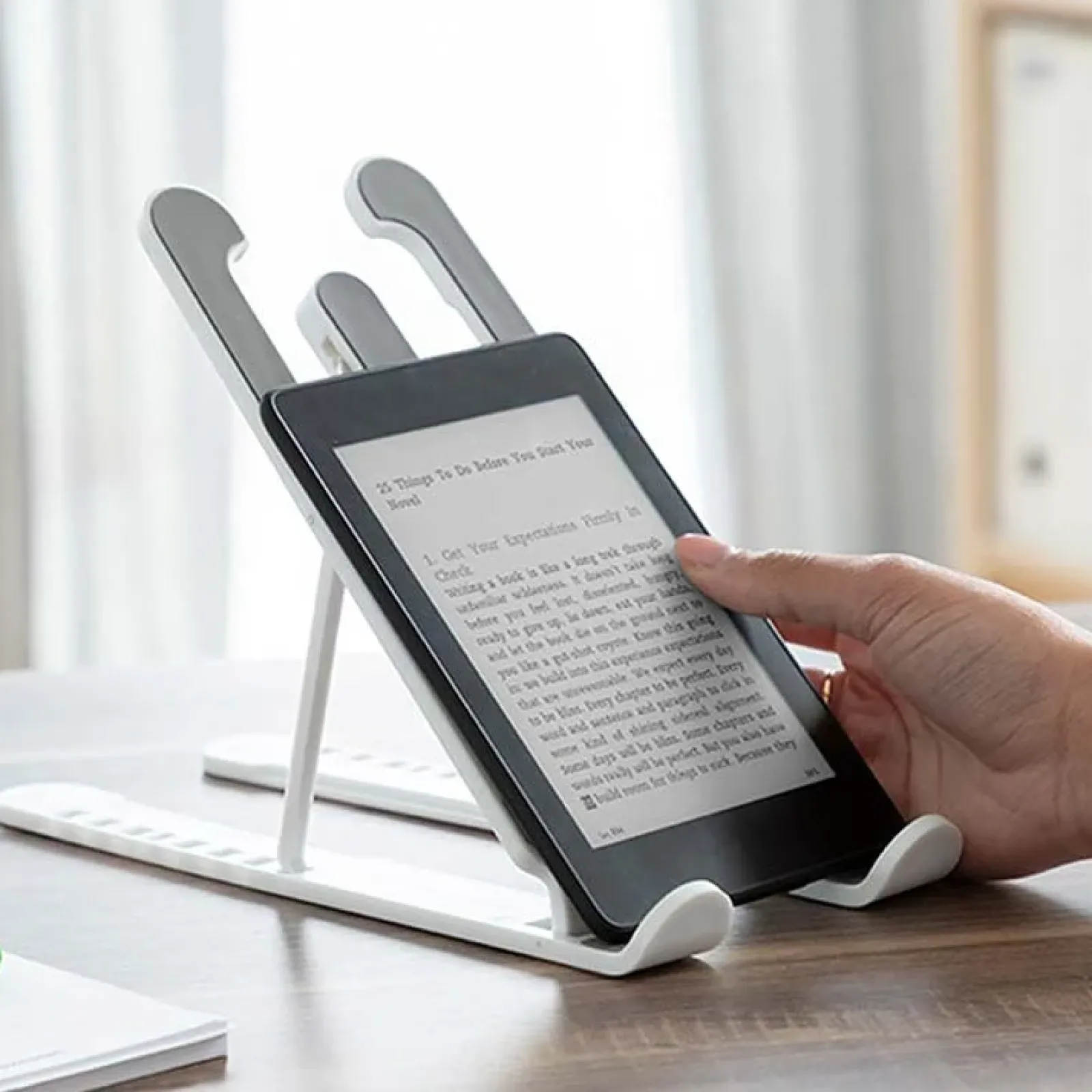 Garnero Arredamenti Accessori Ufficio-Supporto Pieghevole e Regolabile per PC Portatile Smart