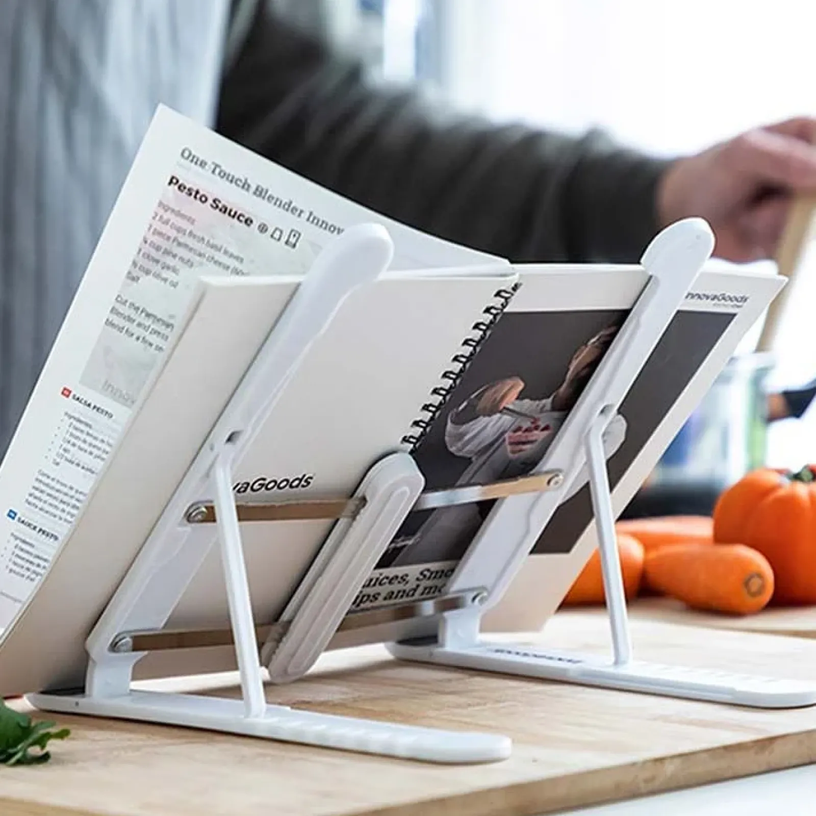 Garnero Arredamenti Accessori Ufficio-Supporto Pieghevole e Regolabile per PC Portatile Smart