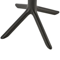 Garnero Arredamenti Tavoli Da Giardino|Tavoli Da Pranzo-Tavolino da giardino rotondo polipropilene 60cm Ondina Nero