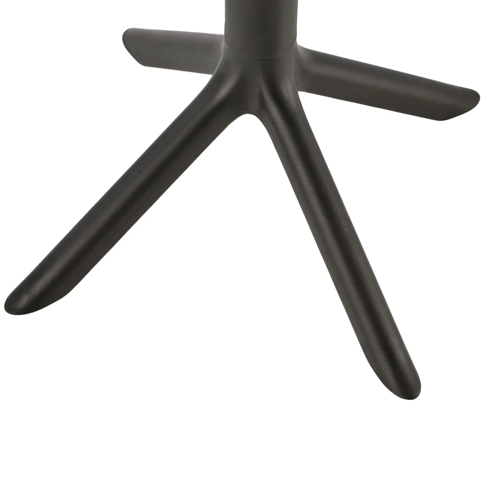 Garnero Arredamenti Tavoli Da Giardino|Tavoli Da Pranzo-Tavolino da giardino rotondo polipropilene 60cm Ondina Nero