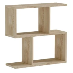 Garnero Arredamenti Tavolini Moderni|Tavolini Moderni-Tavolino da salotto con libreria design 60x60cm sonoma Priocca Rovere