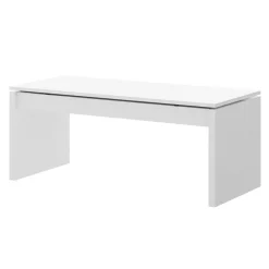 Garnero Arredamenti Tavolini Contenitore|Tavolini Contenitore-Tavolino da salotto contenitore 102x50cm design moderno Paris Bianco Lucido