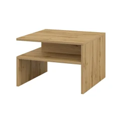 Garnero Arredamenti Tavolini Moderni|Tavolini Moderni-Tavolino da salotto design 66x45cm rovere chiaro Maserati