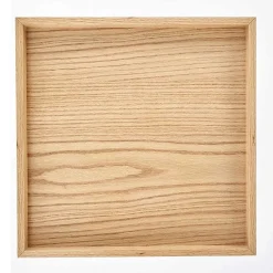 Garnero Arredamenti Tavolini Moderni|Tavolini Moderni-Tavolino da salotto moderno 42x42cm rovere naturale nero Fatima