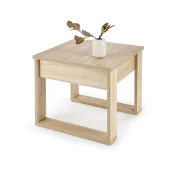 Garnero Arredamenti Tavolini Classici|Tavolini Classici-Tavolino da salotto moderno 60x52cm sonoma Libano Rovere