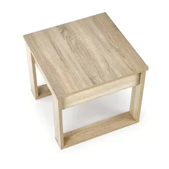 Garnero Arredamenti Tavolini Classici|Tavolini Classici-Tavolino da salotto moderno 60x52cm sonoma Libano Rovere