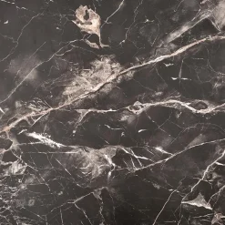 Garnero Arredamenti Tavolini Moderni|Tavolini Moderni-Tavolino da salotto quadrato 80x80cm effetto marmo nero Galassia