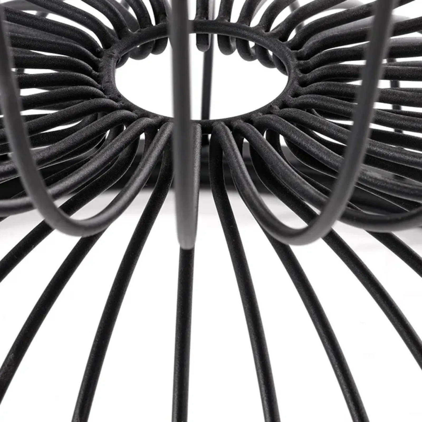 Garnero Arredamenti Tavolini Moderni|Tavolini Moderni-Tavolino da salotto rotondo 50x40cm in vetro marmo bianco nero Chiquita