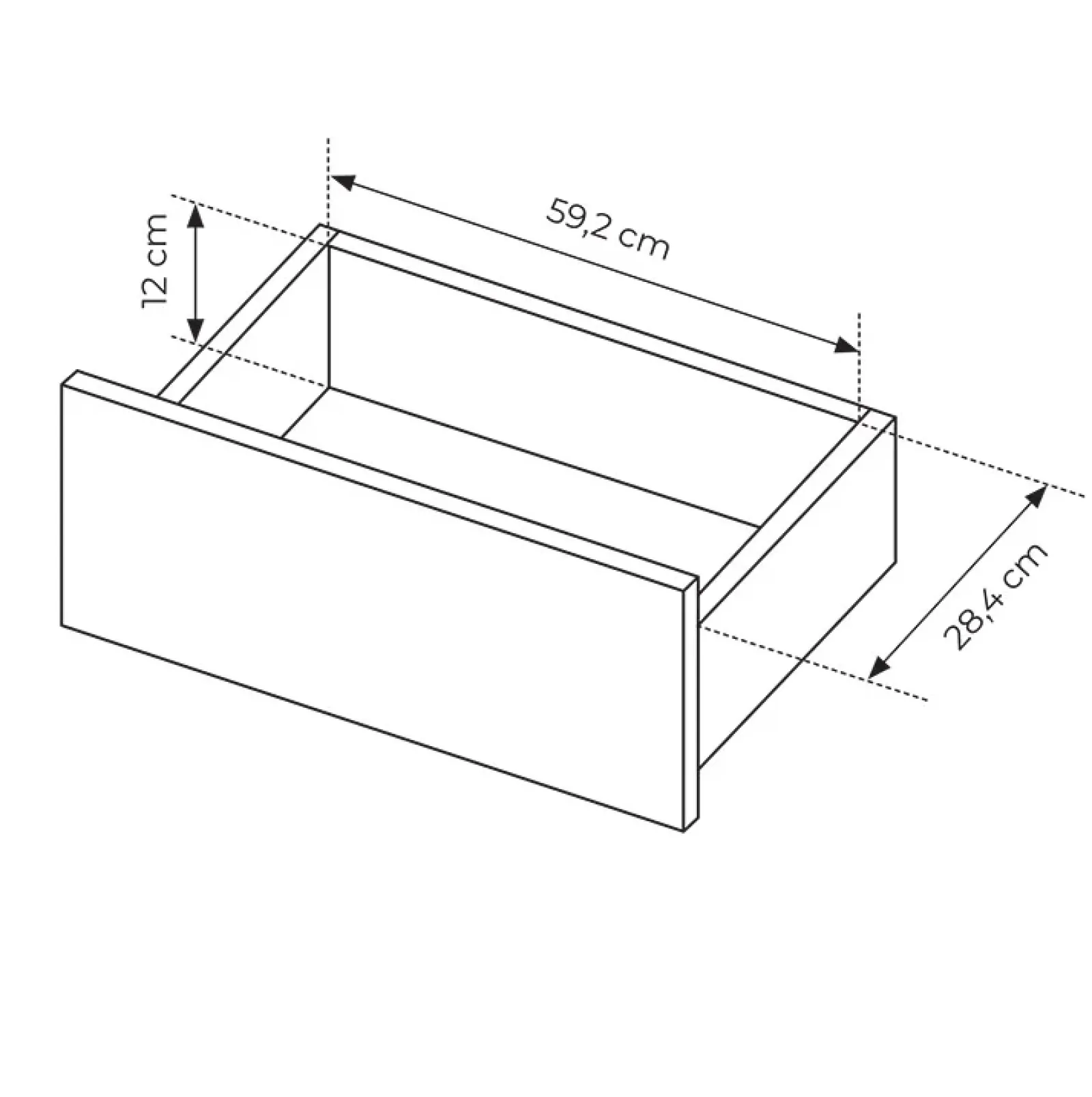 Garnero Arredamenti Tavolini Moderni|Tavolini Moderni-Tavolino da salotto 68x49cm 1 cassetto cannettato Ciar Beige