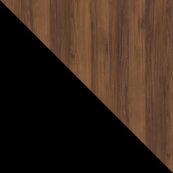 Garnero Arredamenti Tavolini Moderni|Tavolini Moderni-Tavolino da salotto 100x55cm con vano noce nero Wild Noce - Nero opaco