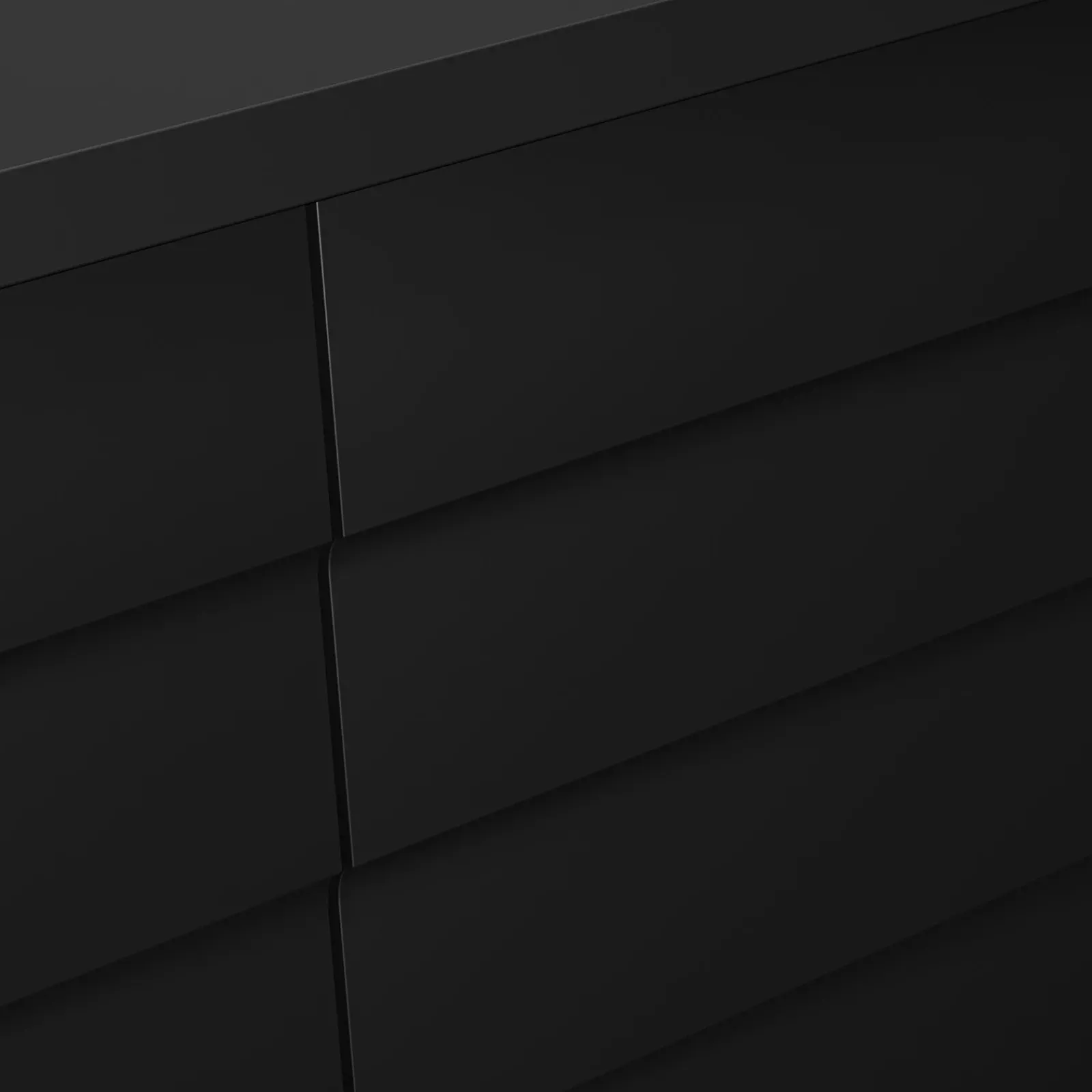 Garnero Arredamenti Tavolini Moderni|Tavolini Moderni-Tavolino da salotto 100x55cm con vano nero Wild Nero Opaco