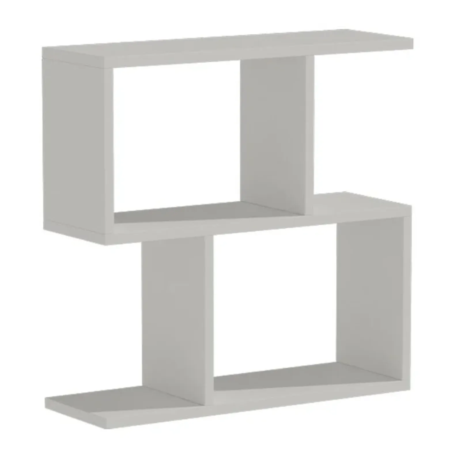 Garnero Arredamenti Tavolini Moderni|Tavolini Moderni-Tavolino da salotto 60x60cm con libreria design Priocca Bianco Opaco