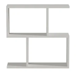 Garnero Arredamenti Tavolini Moderni|Tavolini Moderni-Tavolino da salotto 60x60cm con libreria design Priocca Bianco Opaco