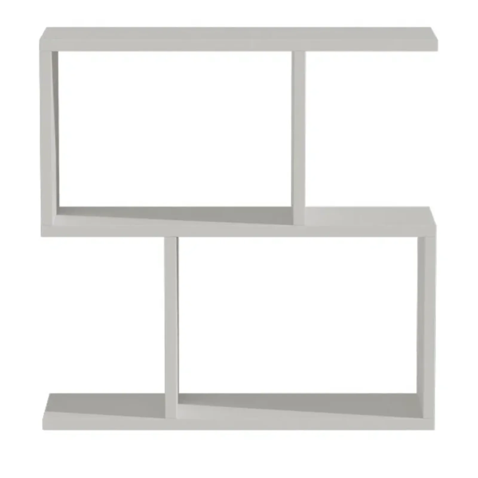 Garnero Arredamenti Tavolini Moderni|Tavolini Moderni-Tavolino da salotto 60x60cm con libreria design Priocca Bianco Opaco