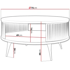 Garnero Arredamenti Tavolini Moderni|Tavolini Moderni-Tavolino da salotto 75x75cm design moderno nero Valeris Nero Opaco