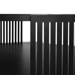 Garnero Arredamenti Tavolini Moderni|Tavolini Moderni-Tavolino da salotto 75x75cm design moderno rovere nero Elisera Rovere - Nero opaco