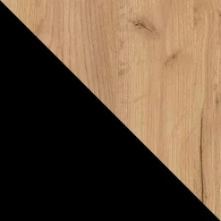 Garnero Arredamenti Tavolini Moderni|Tavolini Moderni-Tavolino da salotto 75x75cm design moderno rovere nero Elisera Rovere - Nero opaco