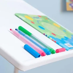 Garnero Arredamenti Accessori Ufficio-Tavolino pieghevole multiposizione 53x70cm metallo bianco Giga