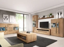 Garnero Arredamenti Tavolini Classici|Tavolini Classici-Tavolino 110x60cm da salotto rettangolare design rovere Maiorca