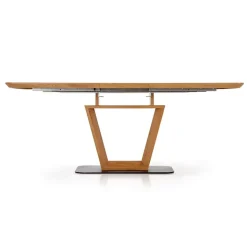 Garnero Arredamenti Tavoli In Legno|Tavoli Da Pranzo-Tavolo allungabile 160/220cm da pranzo rovere dorato Peonia Gihome®