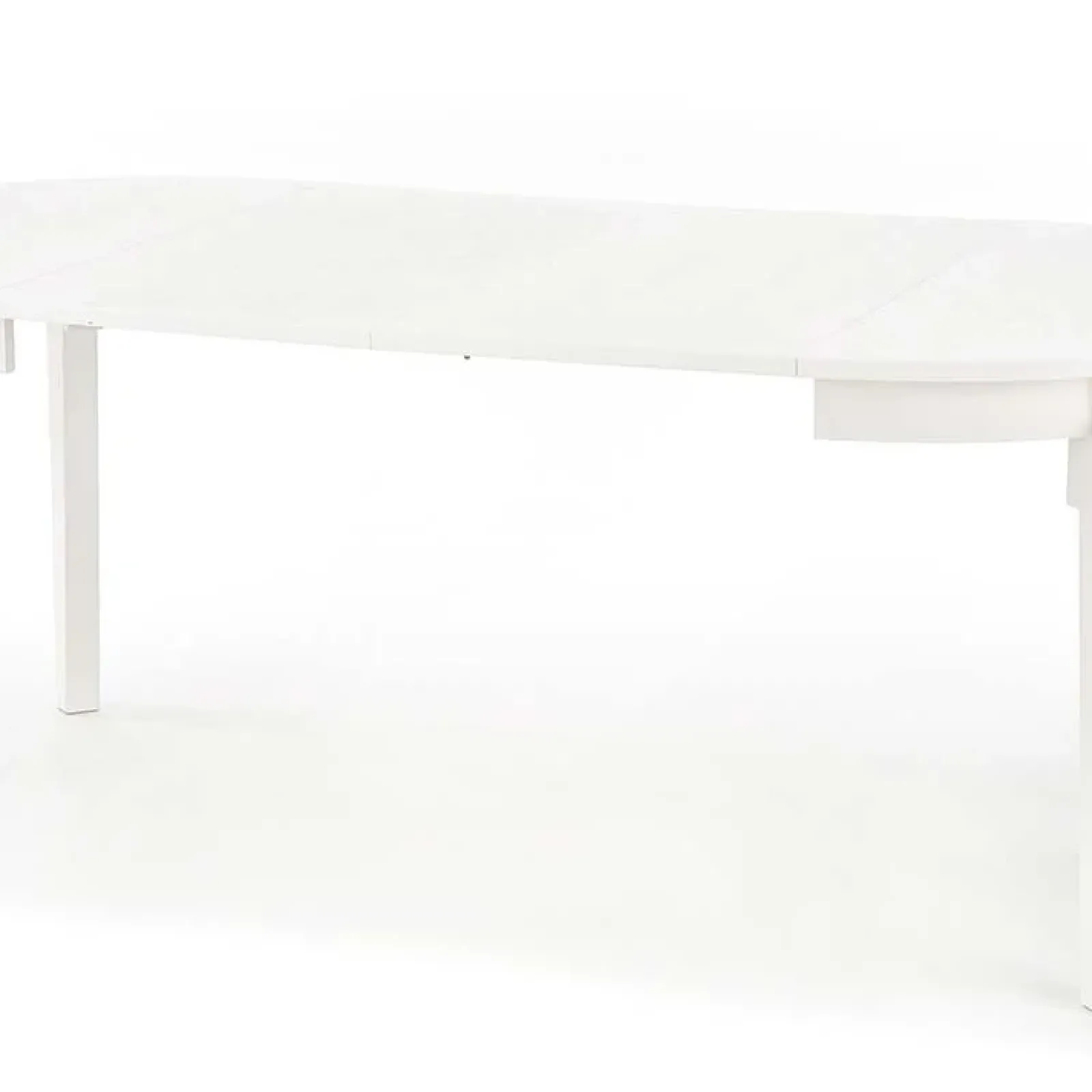 Garnero Arredamenti Tavoli Rotondi|Tavoli Da Pranzo-Tavolo allungabile 100/200cm rotondo moderno bianco Robin