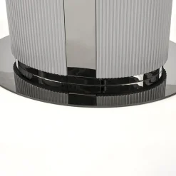 Garnero Arredamenti Tavoli Da Pranzo|Tavoli Allungabili-Tavolo allungabile da pranzo 160/220cm bianco grigio chiaro Ignazio